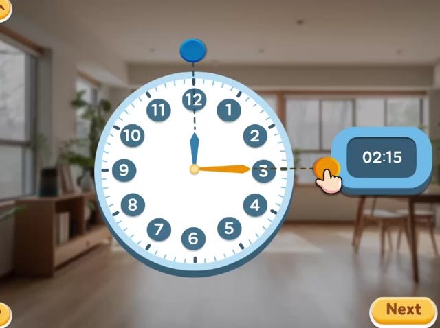 Telling the time activity